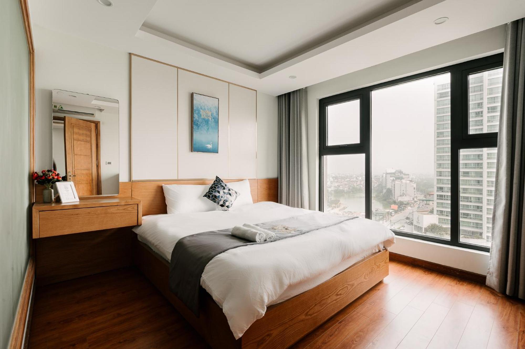 Hi-Home Suites - The West Lake Xuan Dieu Hanoi Exterior photo